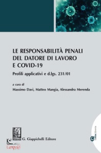 DAVI M (CUR), Responsabilit� penali del datore di lavoro e covid