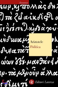 ARISTOTELE, Politica