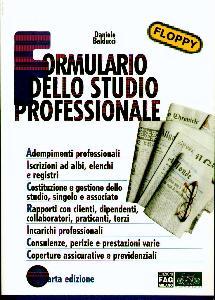 BALDUCCI DANIELE, Formulario dello studio professionale