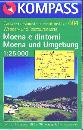 , Carta turistica n.684 Moena e dintorni