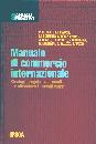 immagine di Manuale di commercio internazionale