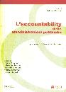 PEZZANI FABRIZIO, Accountability delle amministazioni pubbliche