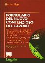 immagine di Formulario del nuovo contenzioso del lavoro