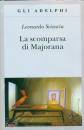 SCIASCIA LEONARDO, Scomparsa di Majorana