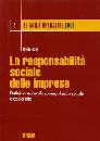 CASOTTI ALFREDO, La responsabilit� sociale delle imprese