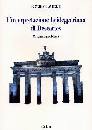 DE BIASE RICCARDO, Interpretazione heideggeriana di Descartes