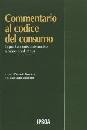 STANZIONE PASQUALE, Commentario al codice del consumo