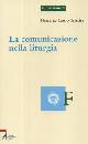 DE CASTRO TEIXEIRA N, La comunicazione nella liturgia