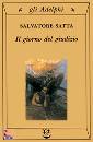 SATTA SALVATORE, GIORNO DEL GIUDIZIO
