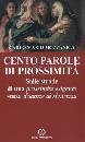 MOZZANICA CARLO, Cento parole di prossimit�