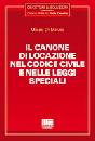 DI MARZIO MAURO, Canone di locazione nel codice civile e L.spec