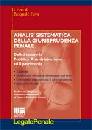 FAVA  PASQUALE /ED, Analisi sistematica della giurisprudenza penale