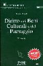 FERRETTI ALESSANDRO, Diritto dei beni culturali e del paesaggio