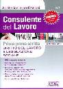 AA.VV., Consulente del lavoro, 1� prova scritta