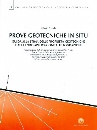 immagine di Prove geotecniche in situ
