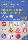 immagine di La patente di guida Nuovi quiz ministeriali 2011