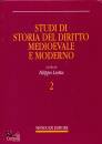immagine di Studi di storia del diritto medioevale e moderno 2