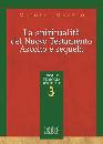 MAZZEO MICHELE, La spiritualit� del nuovo testamento