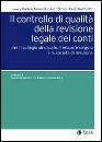 BERNARDI - DIFINO -., Controllo di qualit� Revisione legale dei conti