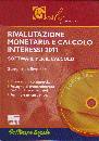 GESTLER SOFTWARE, Rivalutazione monetaria e calcolo interessi