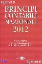 GRUPPO 24 ORE, Principi contabili nazionali 2012