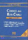 MAGGIOLI, Codice dei riti civili