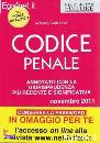 GAROFOLI ROBERTO, Codice penale