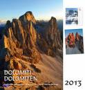 AA.VV., Dolomiti 2013 calendario cartolina