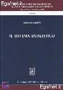 immagine di Il sistema dualistico Vol. 1�