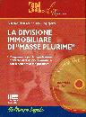 MANCINELLI -..., La divisione immobiliare di masse plurime