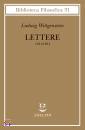 WITTGENSTEIN LUDWIG, Lettere 1911-1951