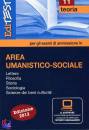 EDITEST, Area umanistico-sociale teoria