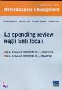 BIANCO-NICO-..., La spendign review negli enti locali