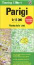 TOURING, Parigi   pianta della citt� 1:15.000