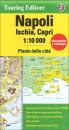 TOURING, Napoli Ischia Capri. Pianta della citt� 1:10.000