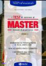 DESIDERIO FRANC, Test di accesso ai master. Manuale di preparazione