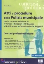 FIORE ELENA, Atti e procedure della polizia municipale