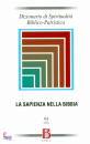 BORLA, La sapienza nella bibbia