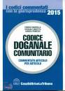 MARRELLA - MAROTTA, Codice doganale comunitario