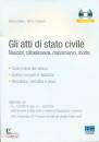 CALIARO - CALVIGIONI, Gli atti di stato civile
