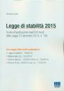 CIVETTA ELISABETTA, Legge di stabilit� 2015