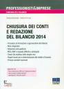 MARCHESELLI - ..., Chiusura dei conti e redazione del bilancio 2014