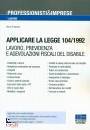 BREGOLATO MARTA, Applicare la legge 104/1992
