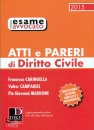 CARINGELLA CAMPANILE, Atti e pareri di diritto civile