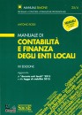 ROSSI ANTONIO, Manuale di contabilit� e finanza degli enti locali
