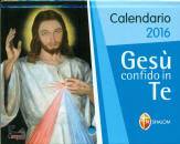 CALENDARIO, Ges� confido in Te 2016 - calendario a strappo