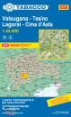 CARTA TOPOGRAFICA, 058 Valsugana Tesino Lagorai