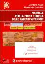 immagine di Manuale per la prova teorica Patenti superiori