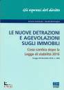 CANTALUPO - BENTIVEG, Le nuove detrazioni e agevolazioni sugli immobili