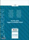 EUTEKNE, Novit� della legge di stabilit� 2016